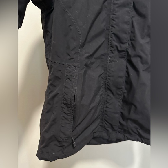 The North Face Women’s Black Rain Utility Zip Up Jacket with hoodie size XS - Picture 5 of 7